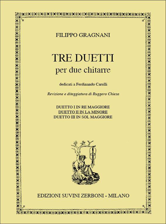 Gragnani, Filippo Duetto la minore no.2 per 2 guitarre bei