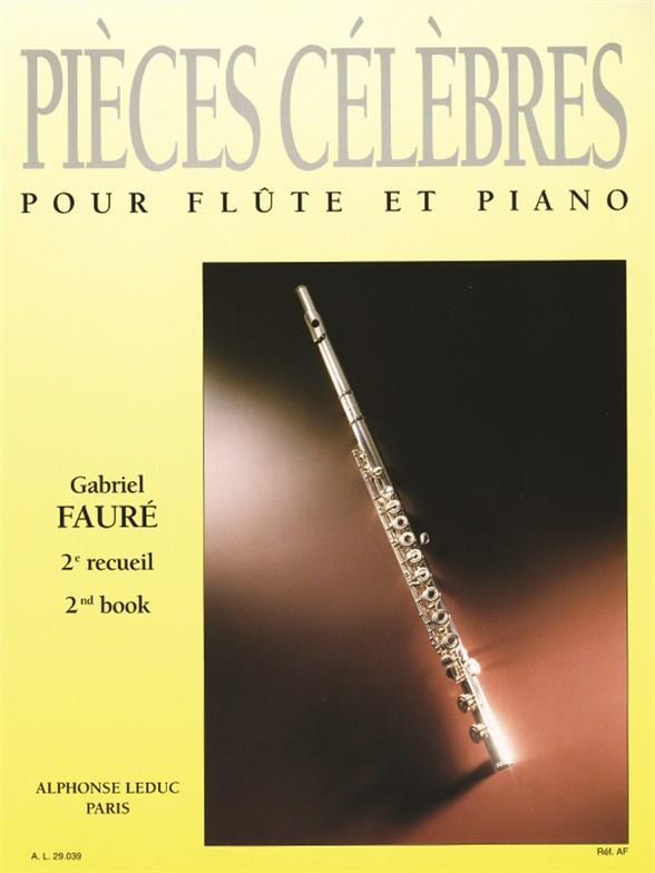 Pièces célèbres vol.2&nbsp;&nbsp;pour flûte et piano&nbsp;&nbsp;