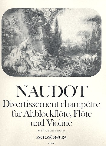 Divertissement champètre  für Altblockflöte, Flöte und Violine  