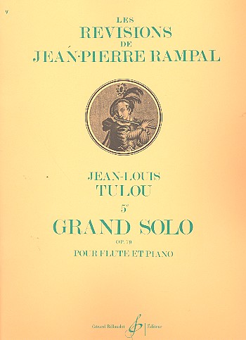 Grand solo no.5 op.79 pour flûte  et piano  