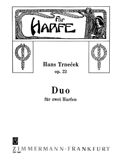 Duo op.23&nbsp;&nbsp;für 2 Harfen&nbsp;&nbsp;