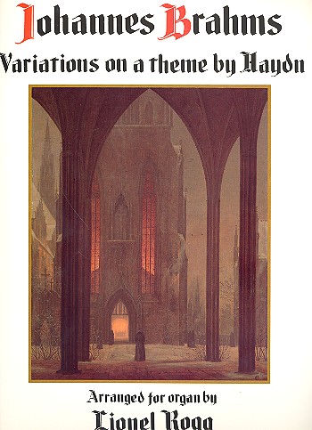 Variations on a Theme by Haydn  for organ  
