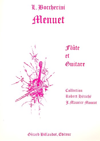 Menuet&nbsp;&nbsp;pour flûte et guitare&nbsp;&nbsp;