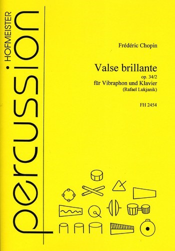Valse brillante op.34,2 für Vibraphon&nbsp;&nbsp;und Klavier&nbsp;&nbsp;