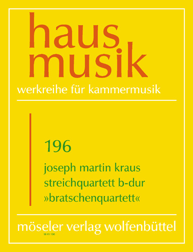 Streichquartett B-Dur&nbsp;&nbsp;Stimmen&nbsp;&nbsp;