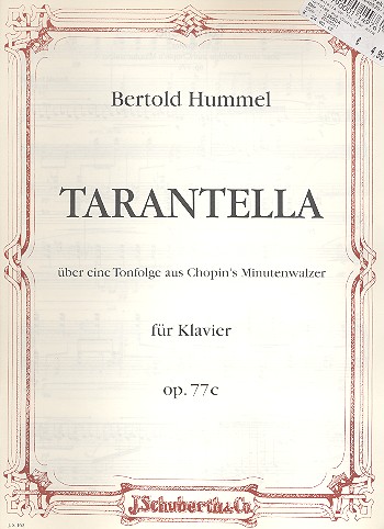 Tarantella op. 77c&nbsp;&nbsp;für Klavier&nbsp;&nbsp;