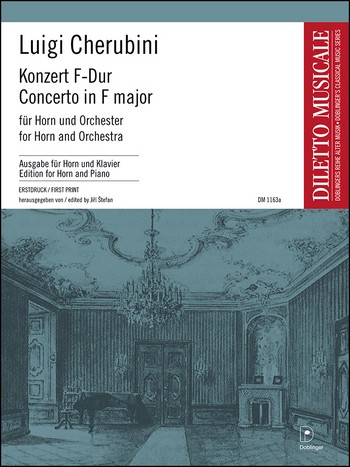 Konzert F-Dur für Horn und Orchester  für Horn und Klavier  