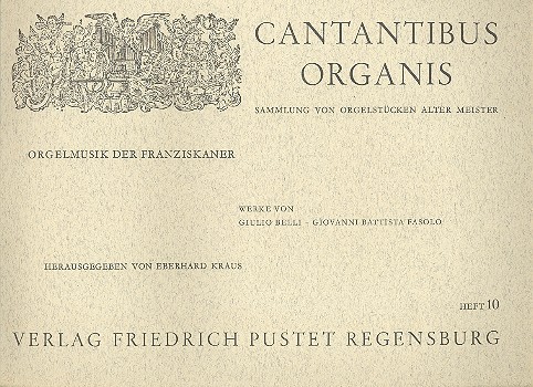 Orgelmusik der Franziskaner Band 1&nbsp;&nbsp;&nbsp;&nbsp;