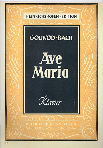 Ave Maria   für Klavier  