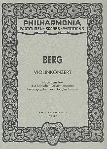 Konzert&nbsp;&nbsp;für Violine und Orchester&nbsp;&nbsp;Studienpartitur