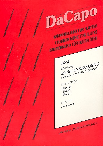 Morgenstimmung  für 3 Flöten  Partitur und Stimmen