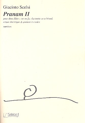 Pranam 2 pour 9 instruments  partition  