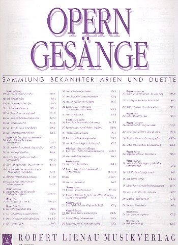 Einsam in trüben Tagen (Elsas Traum aus 'Lohengrin')  für Sopran und Klavier  