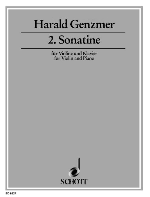 Sonatine Nr.2  für Violine und Klavier  