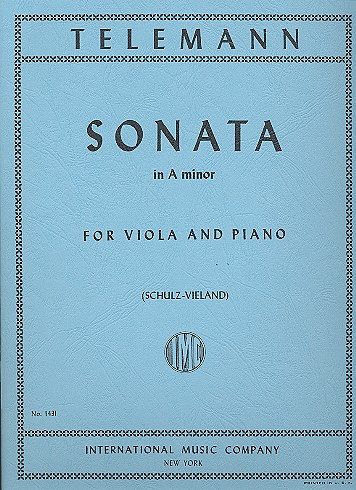 Sonata a minor&nbsp;&nbsp;for viola and piano&nbsp;&nbsp;