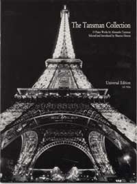 THE TANSMAN COLLECTION FOR PIANO&nbsp;&nbsp;15 PIANO WORKS BY ALEXANDRE TANSMAN&nbsp;&nbsp;HINSON, MAURICE, ED