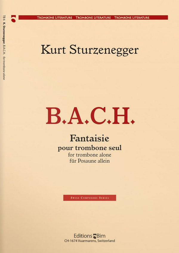 Bach-Fantaisie für Solo-Posaune    