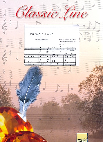 Pizzicato-Polka für Streicher,&nbsp;&nbsp;Glockenspiel und Klavier&nbsp;&nbsp;Direktion und 7 Stimmen