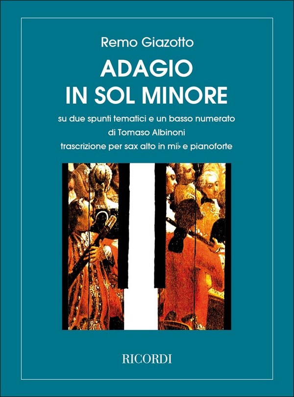 Adagio sol minore su un basso di  Albinoni per alto sax e piano  