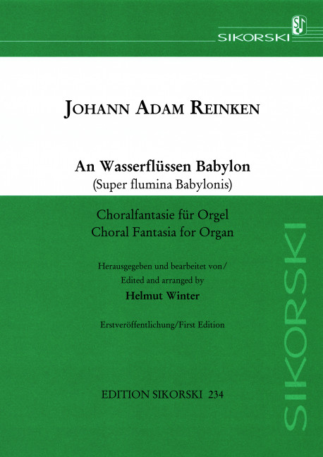 An Wasserflüssen Babylon  Choralfantasie für Orgel  