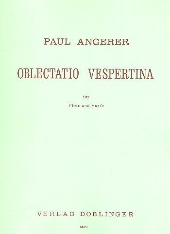 OBLECTATIO VESPERTINA FUER FLOETE&nbsp;&nbsp;UND HARFE&nbsp;&nbsp;