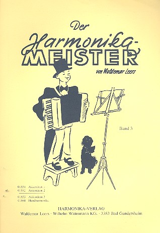 Der kleine Harmonikameister Band 3    Akkordeon 1 & 2 (2 Stimmen)