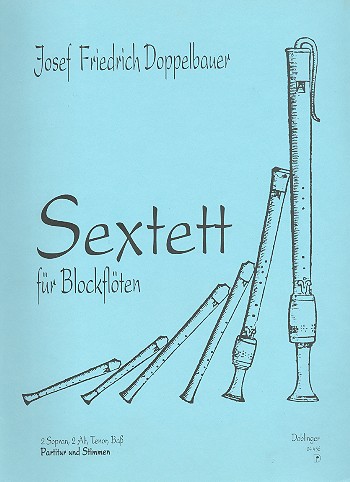 Sextett für Blockflöten (SSAATB)&nbsp;&nbsp;Partitur&nbsp;&nbsp;
