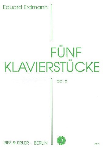 5 Klavierstücke op.6&nbsp;&nbsp;&nbsp;&nbsp;