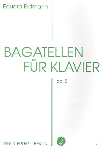 Bagatellen op.5&nbsp;&nbsp;für Klavier&nbsp;&nbsp;