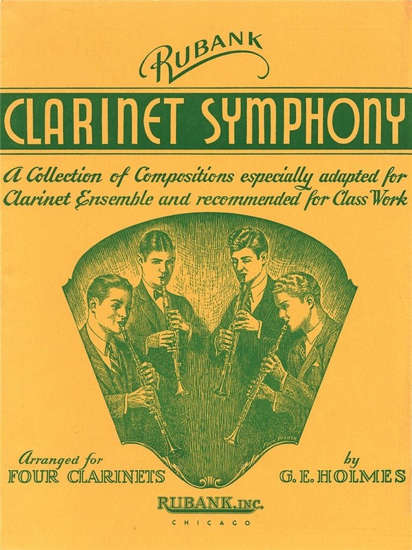 Clarinet Symphony for 4 clarinets  score  