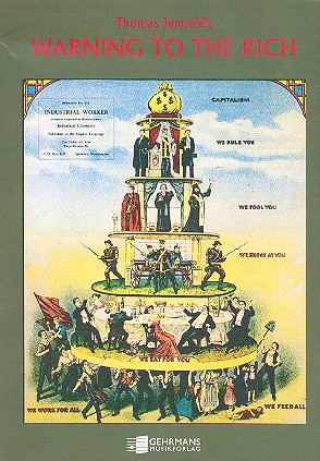 Warning to the Rich  for mixed chorus  score (en)