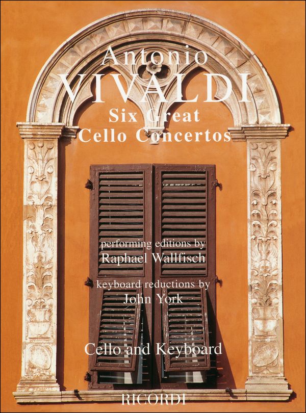 6 Great Cello Concertos  for cello and piano  