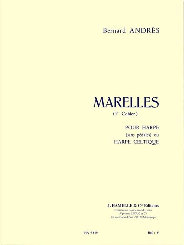 Marelles vol.1  pour harpe sans pédales ou harpe celtique  