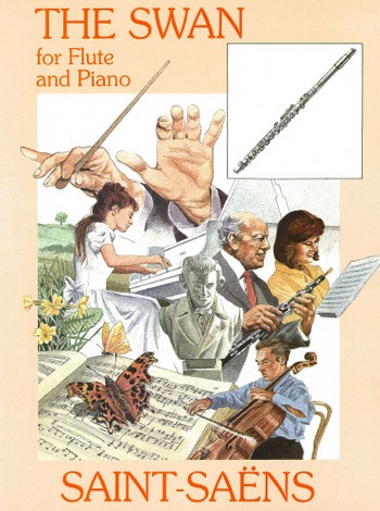 THE SWAN FOR FLUTE AND PIANO&nbsp;&nbsp;&nbsp;&nbsp;