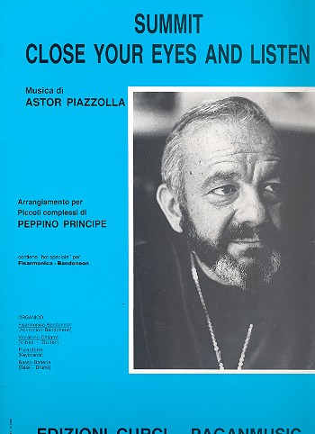 Summit per bandoneon, chitarra,&nbsp;&nbsp;pianoforte e batteria&nbsp;&nbsp;score and 4 parts