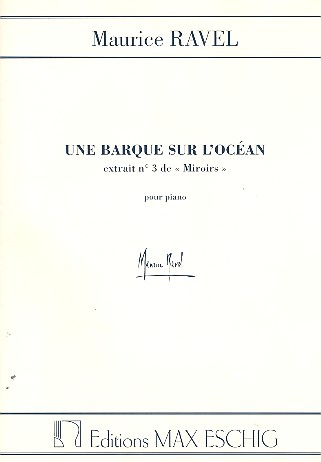 Une Barque sur l'Ocean&nbsp;&nbsp;für Klavier&nbsp;&nbsp;