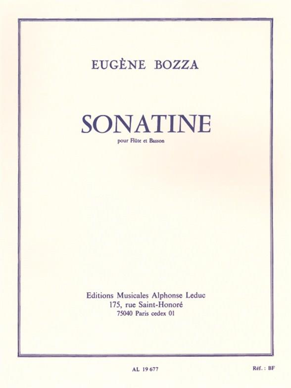 Sonatine pour flûte et basson&nbsp;&nbsp;&nbsp;&nbsp;