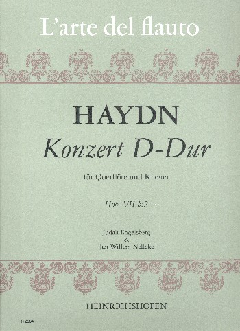 Konzert D-Dur Hob.VIIB:2 &nbsp;&nbsp;für Querflöte und Orchester&nbsp;&nbsp;für Querflöte und Klavier
