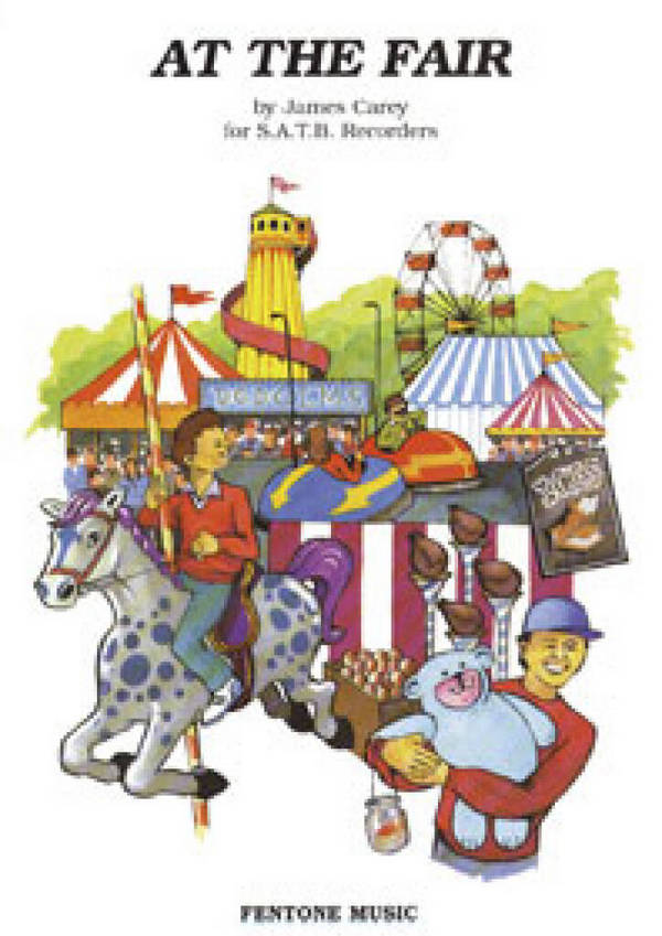 At the Fair  for 4 recorders (SATB)  score and parts