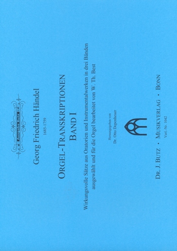 Orgel-Transkriptionen Band 1&nbsp;&nbsp;&nbsp;&nbsp;