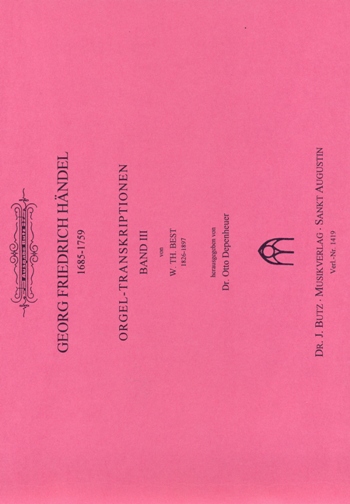 Orgel-Transkriptionen Band 3&nbsp;&nbsp;&nbsp;&nbsp;