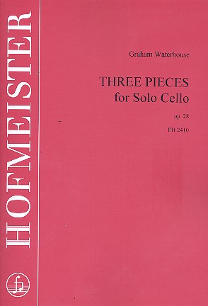 3 Pieces op.28 for cello    