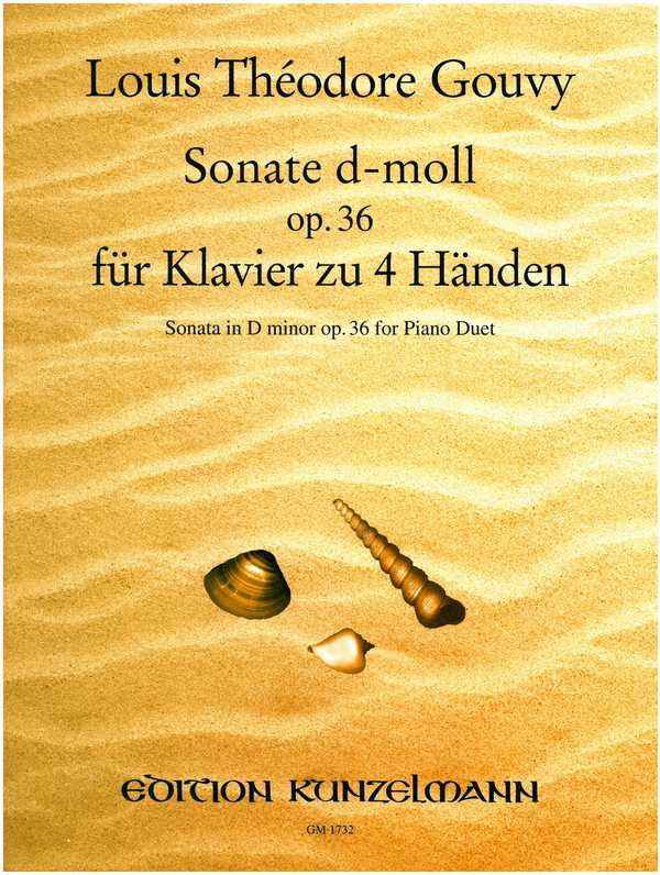 Sonate d-Moll op.36  für Klavier zu 4 Händen  
