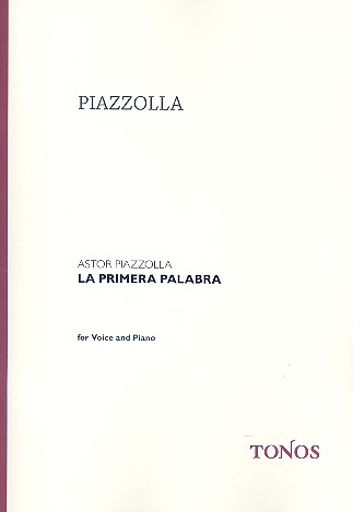 La primera palabra Walzer für&nbsp;&nbsp;Gesang und Klavier (sp)&nbsp;&nbsp;
