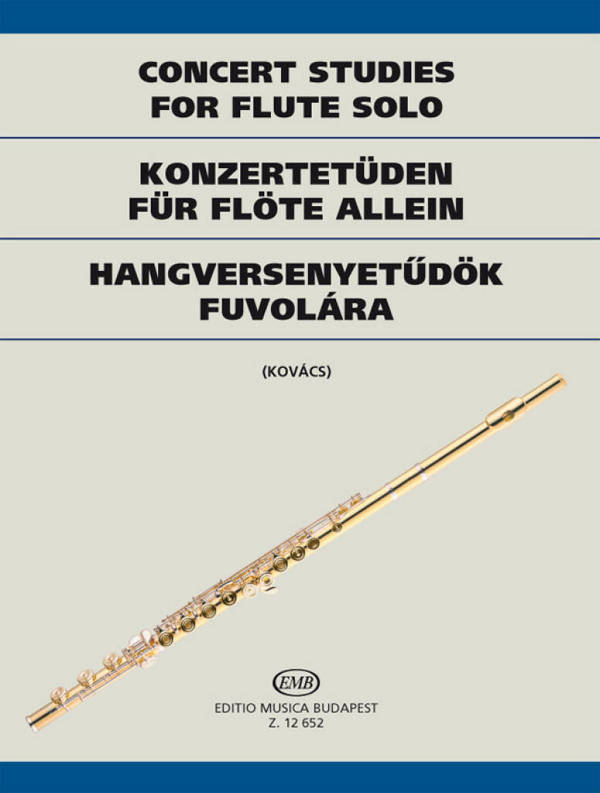 Konzertetüden für Flöte allein&nbsp;&nbsp;&nbsp;&nbsp;