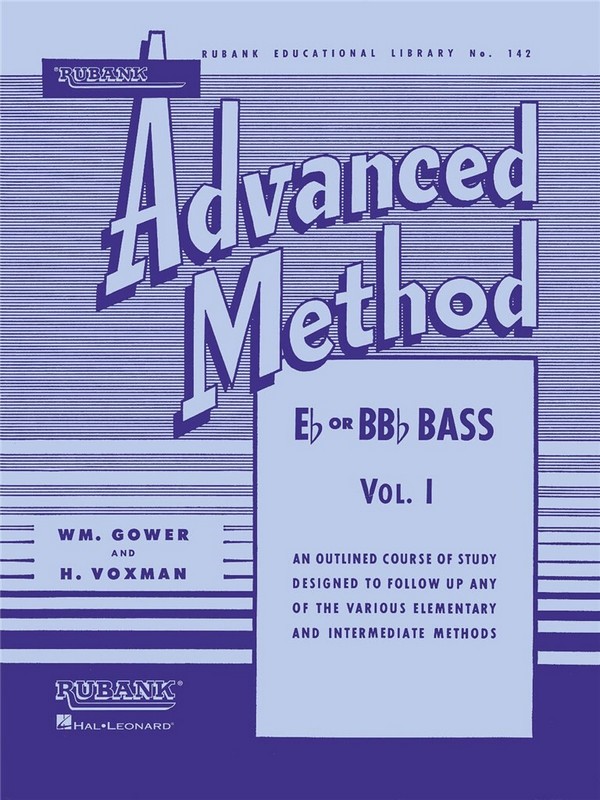Advanced Method vol.1 for bass in Eb or Bb  (tuba, sousaphone)  