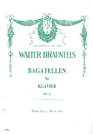 Bagatellen op.5  für Klavier  