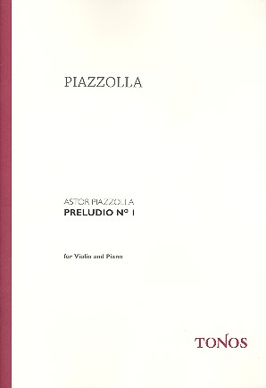 Preludio Nr.1 für Violine&nbsp;&nbsp;und Klavier&nbsp;&nbsp;