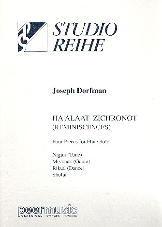 Ha'alaat zichronot  for flute solo  