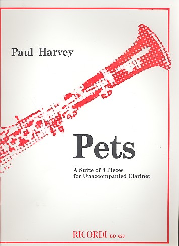 Pets&nbsp;&nbsp;for unaccompanied clarinet&nbsp;&nbsp;